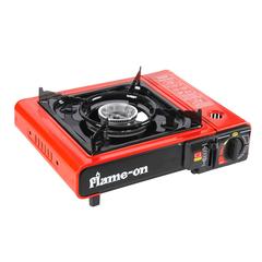 Flame-On Single Burner Foldable Gas Stove