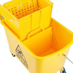 Chamdol Heavy-Duty Plastic Bucket W/ Wringer (20 L)