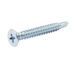 Diall Zinc-Plated Carbon Steel Self Drilling Screw Pack (4.8 x 38 mm, 25 Pc.)