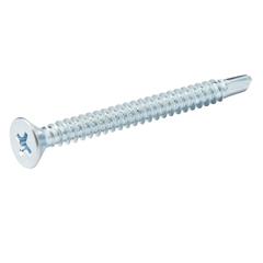 Diall Zinc-Plated Carbon Steel Self Drilling Screw Pack (4.8 x 50 mm, 25 Pc.)