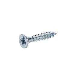 Diall Zinc-Plated Carbon Steel Wood Screw Pack (3.5 x 20 mm, 20 Pc.)