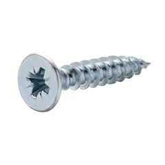Diall Zinc-Plated Carbon Steel Wood Screw Pack (4.5 x 25 mm, 20 Pc.)
