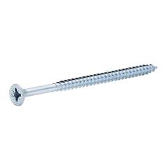 Diall Zinc-Plated Carbon Steel Wood Screw Pack (4.5 x 80 mm, 20 Pc.)