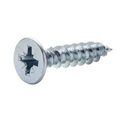 Diall Zinc-Plated Carbon Steel Wood Screw Pack (5 x 25 mm, 20 Pc.)