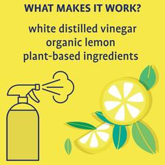 Originally Yellow Plant-Based All Purpose Vinegar Cleaner Spray (473 ml, Lemon)