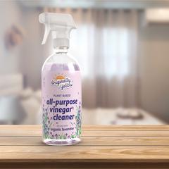 Originally Yellow Plant-Based All Purpose Vinegar Cleaner Spray (473 ml, Lavender)