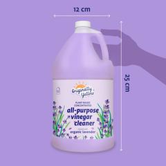 Originally Yellow Plant-Based All Purpose Vinegar Cleaner (1.8 L, Lavender)