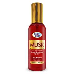 Cool & Cool Hand Sanitizer Spray (100 ml, Musk)