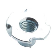 Diall Zinc-Plated Carbon Steel Tee Nut Pack (M6, 10 Pc.)