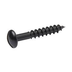 Diall Carbon Steel Dome Wood Screw Pack (4 x 25 mm, 25 Pc.)