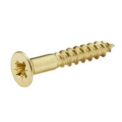Diall Brass Wood Screw Pack (4 x 25 mm, 25 Pc.)