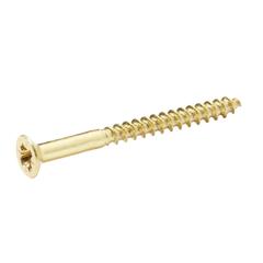 Diall Brass Wood Screw Pack (3.5 x 40 mm, 25 Pc.)
