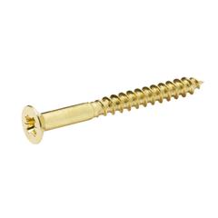 Diall Brass Wood Screw Pack (4 x 40 mm, 25 Pc.)