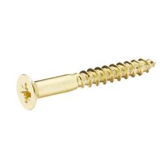 Diall Brass Wood Screw Pack (5 x 40 mm, 25 Pc.)