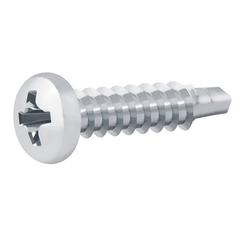 Diall Zinc-Plated Carbon Steel Self Drilling Screw Pack (4.2 x 19 mm, 100 Pc.)