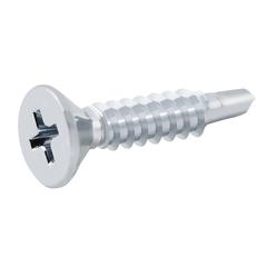 Diall Zinc-Plated Carbon Steel Self Drilling Screw Pack (4.8 x 25 mm, 100 Pc.)