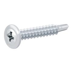 Diall Zinc-Plated Carbon Steel Self Drilling Screw Pack (4.8 x 32 mm, 100 Pc.)