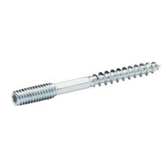 مجموعة براغي وتدية فولاذ كربوني أصفر-مخمل ديال (4 × 40 مم، 5 قطع)