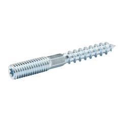 Diall Yellow-Passivated Carbon Steel Dowel Screw Pack (8 x 60 mm, 5 Pc.)