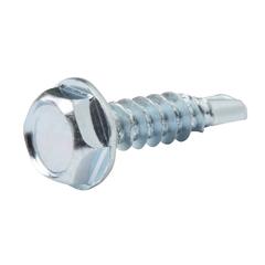 Diall Zinc-Plated Carbon Steel Drilling Hex Screw Pack (4.2 x 16 mm, 25 Pc.)