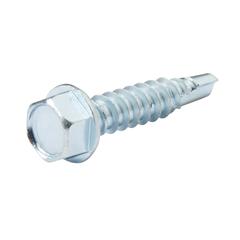 Diall Zinc-Plated Carbon Steel Drilling Hex Screw Pack (5.5 x 25 mm, 25 Pc.)