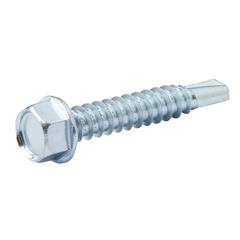 Diall Zinc-Plated Carbon Steel Drilling Hex Screw Pack (5.5 x 32 mm, 25 Pc.)