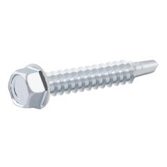 Diall Zinc-Plated Carbon Steel Drilling Hex Screw Pack (5.5 x 32 mm, 100 Pc.)