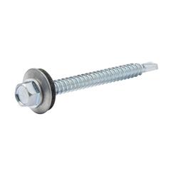 Diall Zinc-Plated Carbon Steel Roofing Screw Pack (5.5 x 60 mm, 50 Pc.)