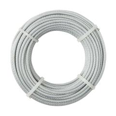 Diall Steel & PVC Cable (4 mm x 20 m)