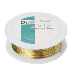 Diall Brass Wire (0.8 mm x 50 m)