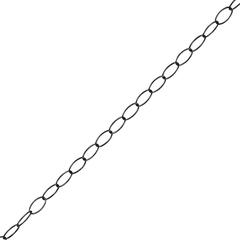 Diall Steel Decorative Signalling Chain (2.2 mm x 1.5 m)