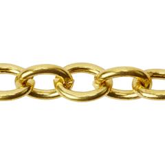 Diall Brass-Plated Steel Signalling Chain (1.1 mm x 2.5 m)