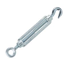 Diall Zinc-Plated Stainless Steel Hook & Eye Turnbuckle (6 mm)