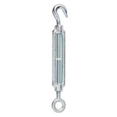Diall Zinc-Plated Stainless Steel Hook & Eye Turnbuckle (8 mm)