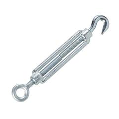 Diall Zinc-Plated Stainless Steel Hook & Eye Turnbuckle (12 mm)