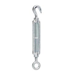 Diall Zinc-Plated Stainless Steel Hook & Eye Turnbuckle (12 mm)