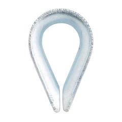 مجموعة حلقة فولاذ مطلي بالزنك ديال (6 ملم، 2 قطعة)