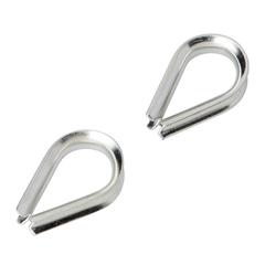 Diall Stainless Steel Thimble Pack (4 mm, 2 Pc.)