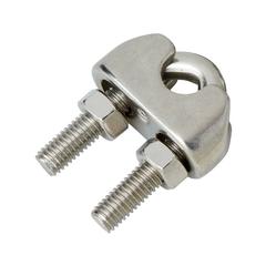 Diall Stainless Steel Wire Rope Clamp (90 x 3 mm)