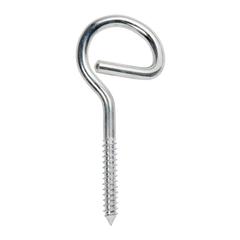 Diall Zinc-Plated Steel Single Hook (12 x 165 mm)