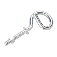 Diall Zinc-Plated Steel Single Hook (12 x 110 x 68 mm)