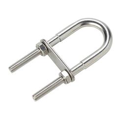 Diall Stainless Steel U Bolt (90 x 6 mm)