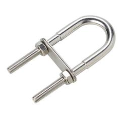 Diall Stainless Steel U Bolt (10 x 135 mm)