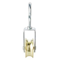 Diall Zinc-Plated Single Wheel Pulley (30 mm)