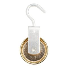 Diall Zinc-Plated Single Wheel Pulley (50 mm)