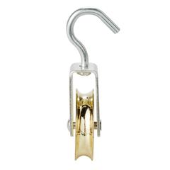 Diall Zinc-Plated Single Wheel Pulley (50 mm)