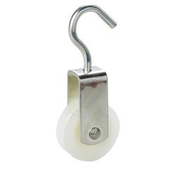 Diall Zinc-Plated Single Wheel Pulley (40 mm)