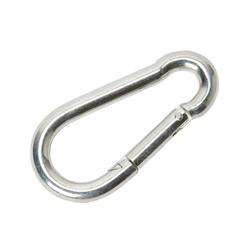 Diall Zinc-Plated Steel Spring Snap Hook (6 x 60 mm)