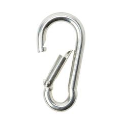 Diall Zinc-Plated Steel Spring Snap Hook (6 x 60 mm)