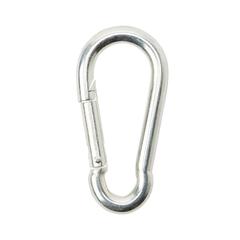 Diall Zinc-Plated Steel Spring Snap Hook (8 x 80 mm)